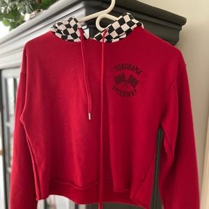 Forever 21 croptop hoodie